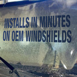Windshield Defense Kit For Jeep Wrangler or Gladiator