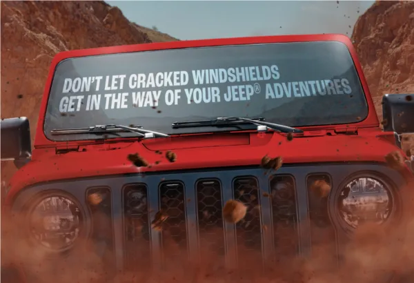 Don't Let Cracked Windshields Get in the Way of Your Jeep Adventure