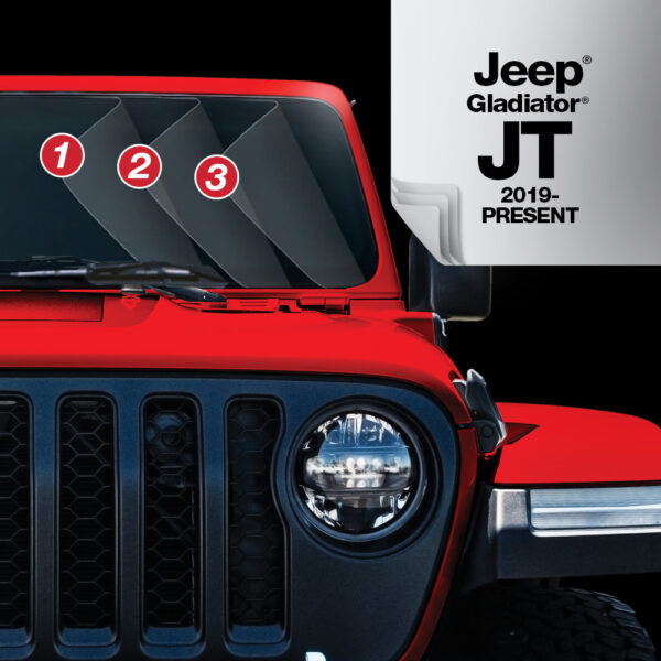 Windshield Defense kit for Jeep Gladiator JT